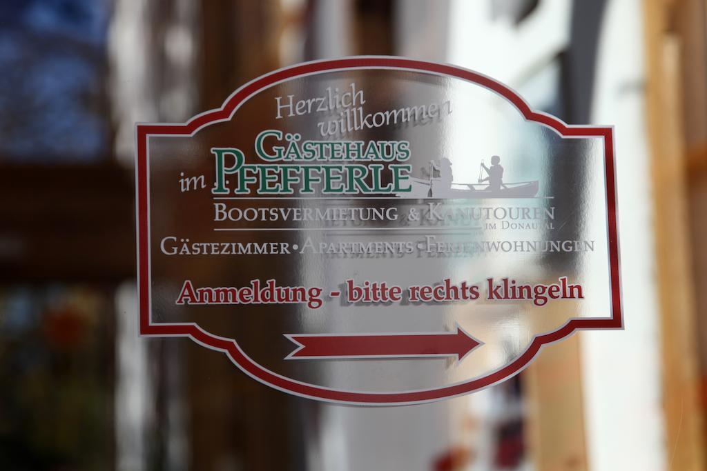 Gaestehaus Pfefferle Hotel Garni Und Ferienwohnungen Sigmaringen Luaran gambar